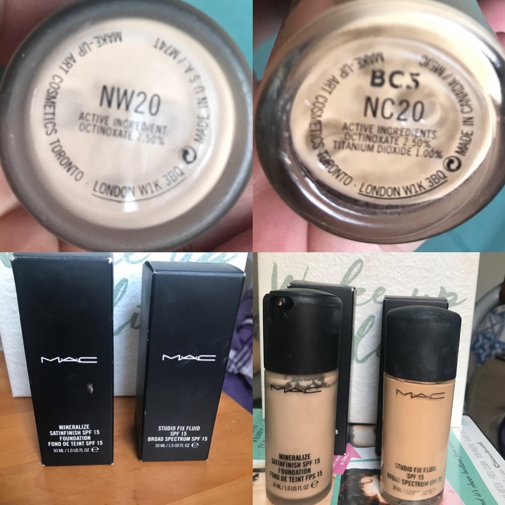 MAC STUDIO FIX FLUID AND MINERALIZE SATIN FINISH